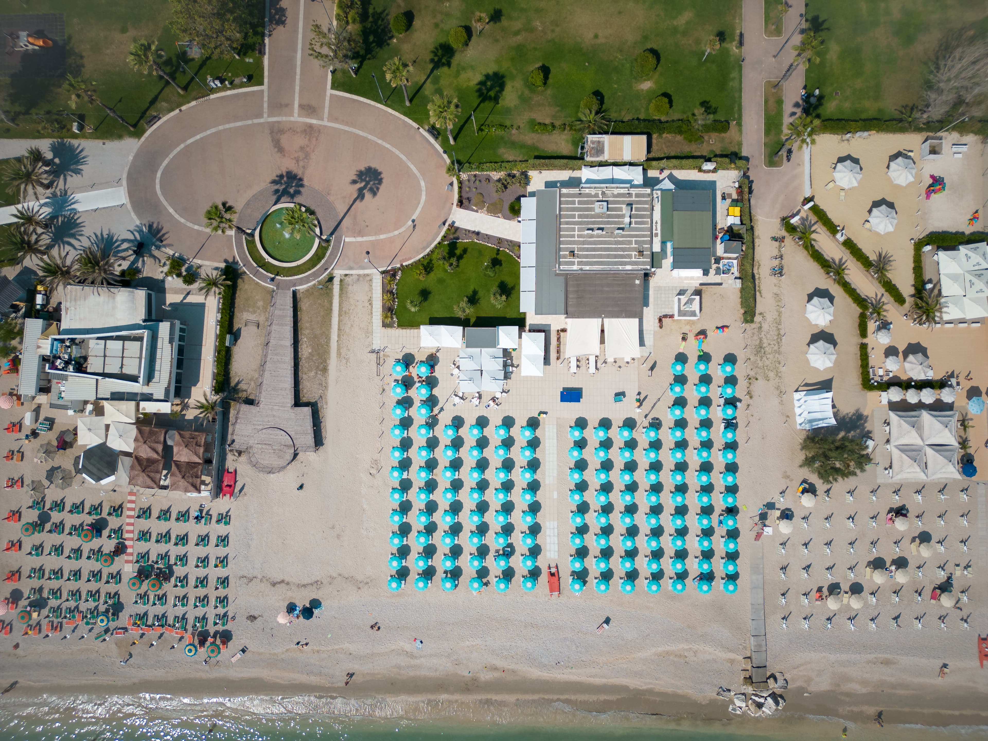 Esabeach dall'alto